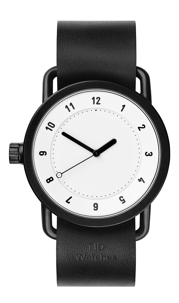 TID No.1 White Black Leather